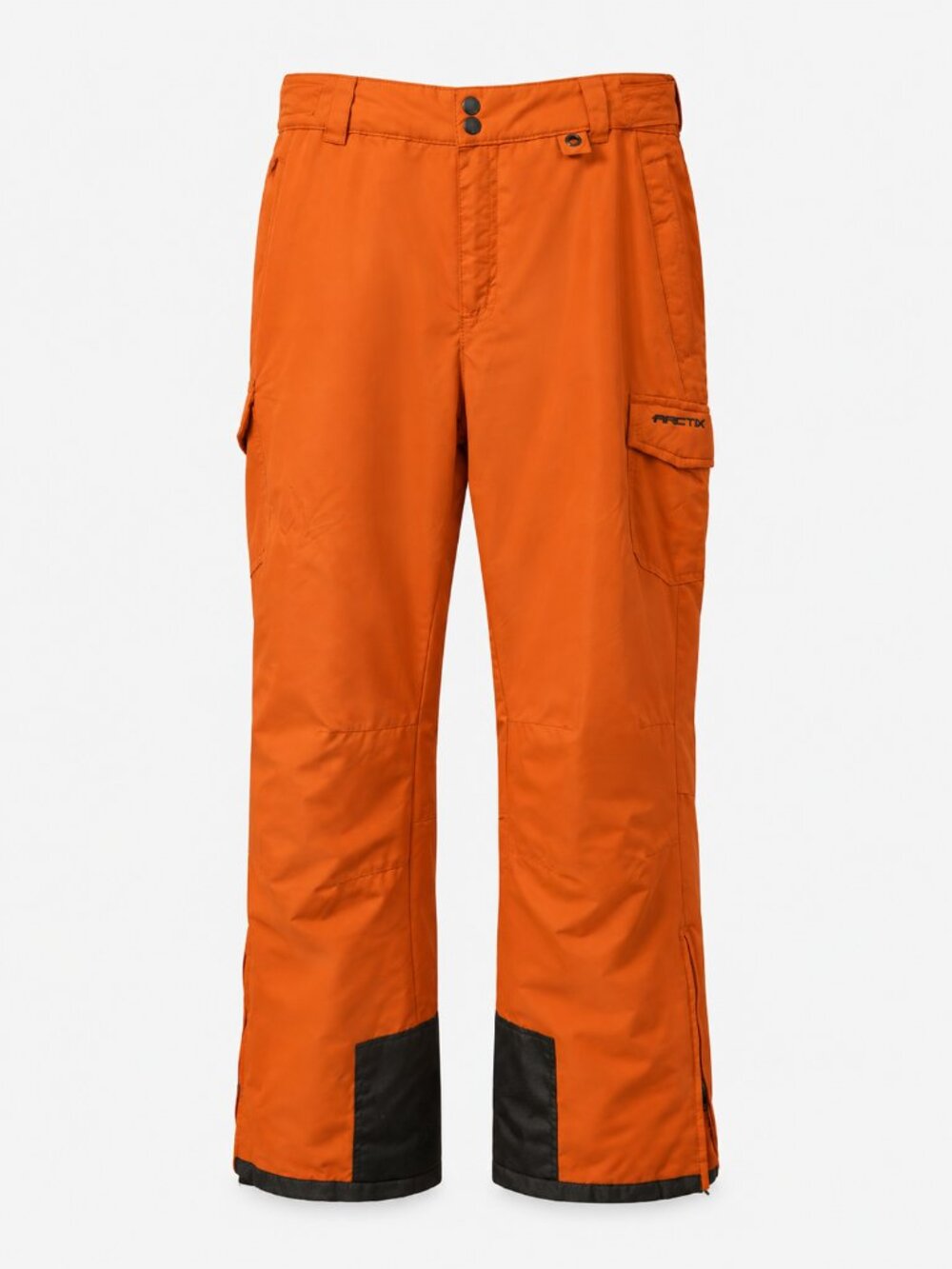 Arctix Men's 1960 Insulated Cargo Snow Pants Orange Ski Snowboard Size L 31"